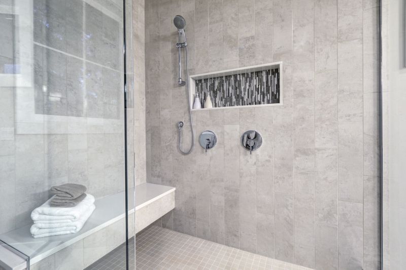 Stylish Tiled Shower Design